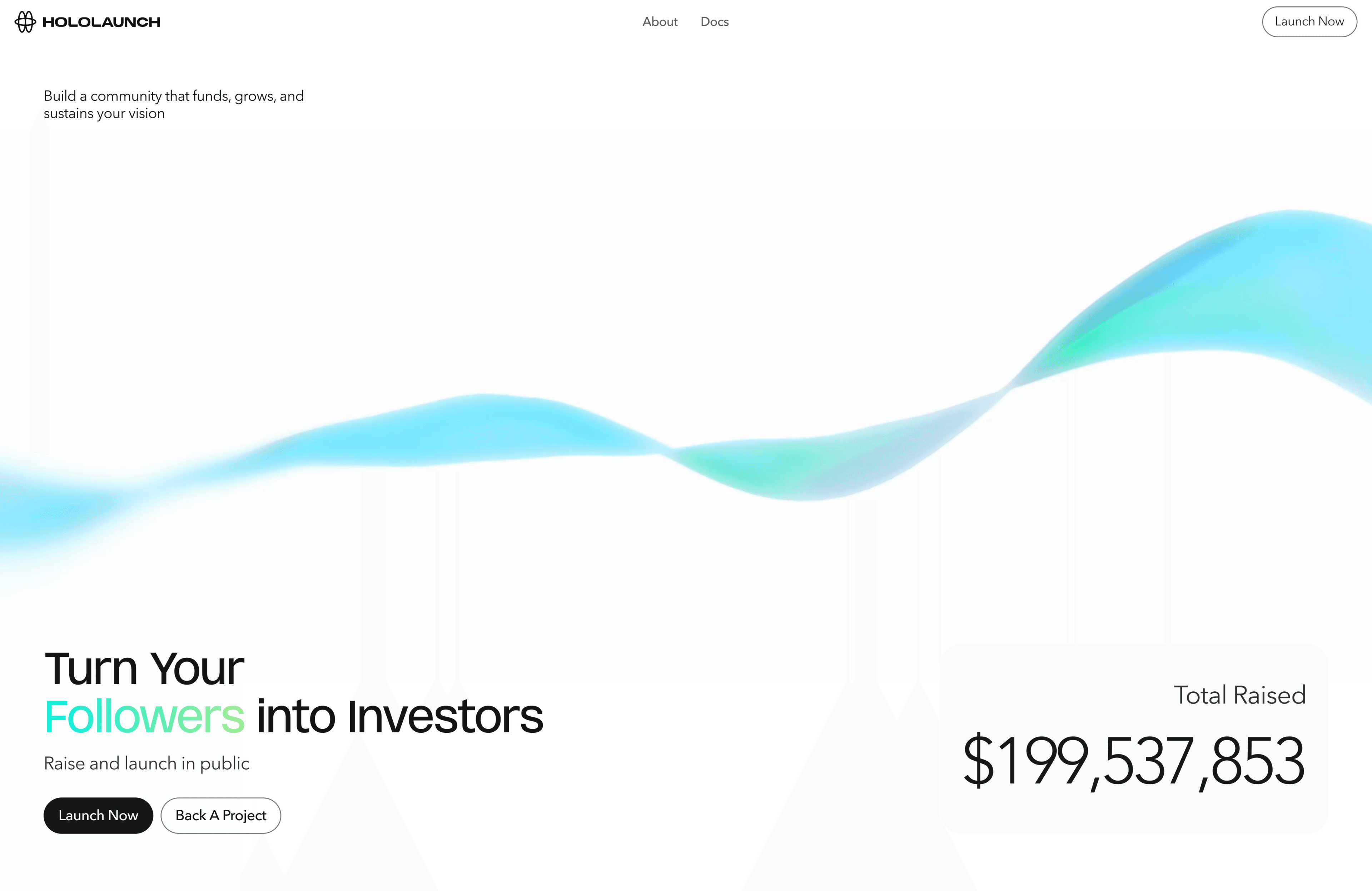 Hololaunch — website