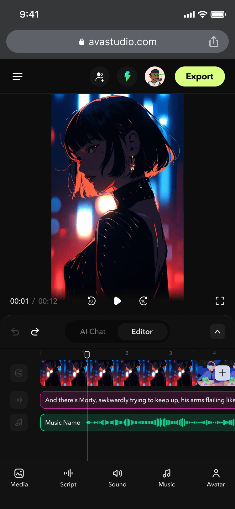 V1 — Mobile Version screen 3