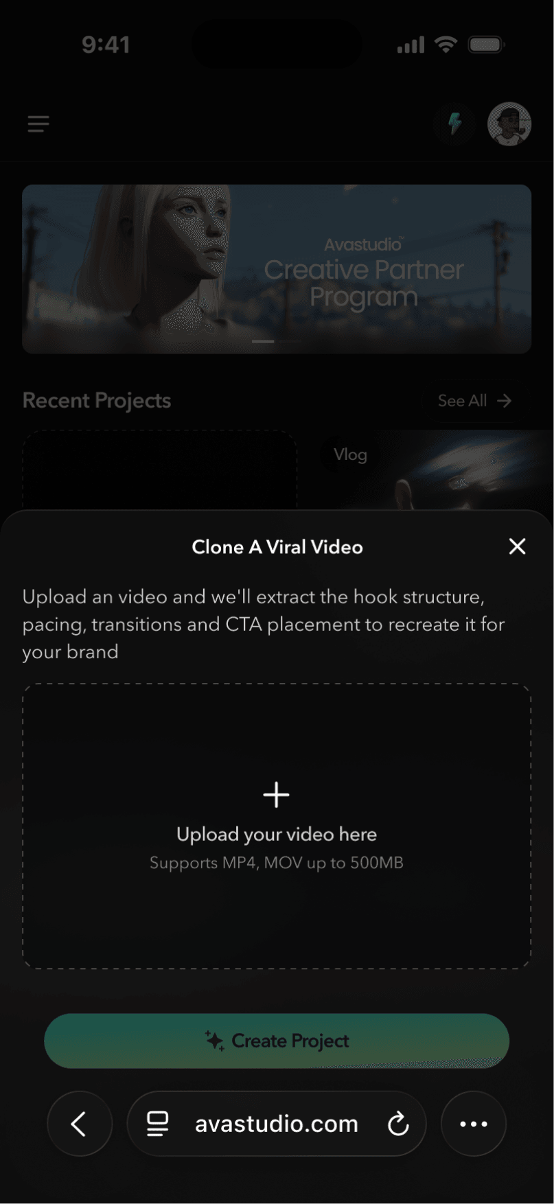 V3 — Mobile Version screen 4