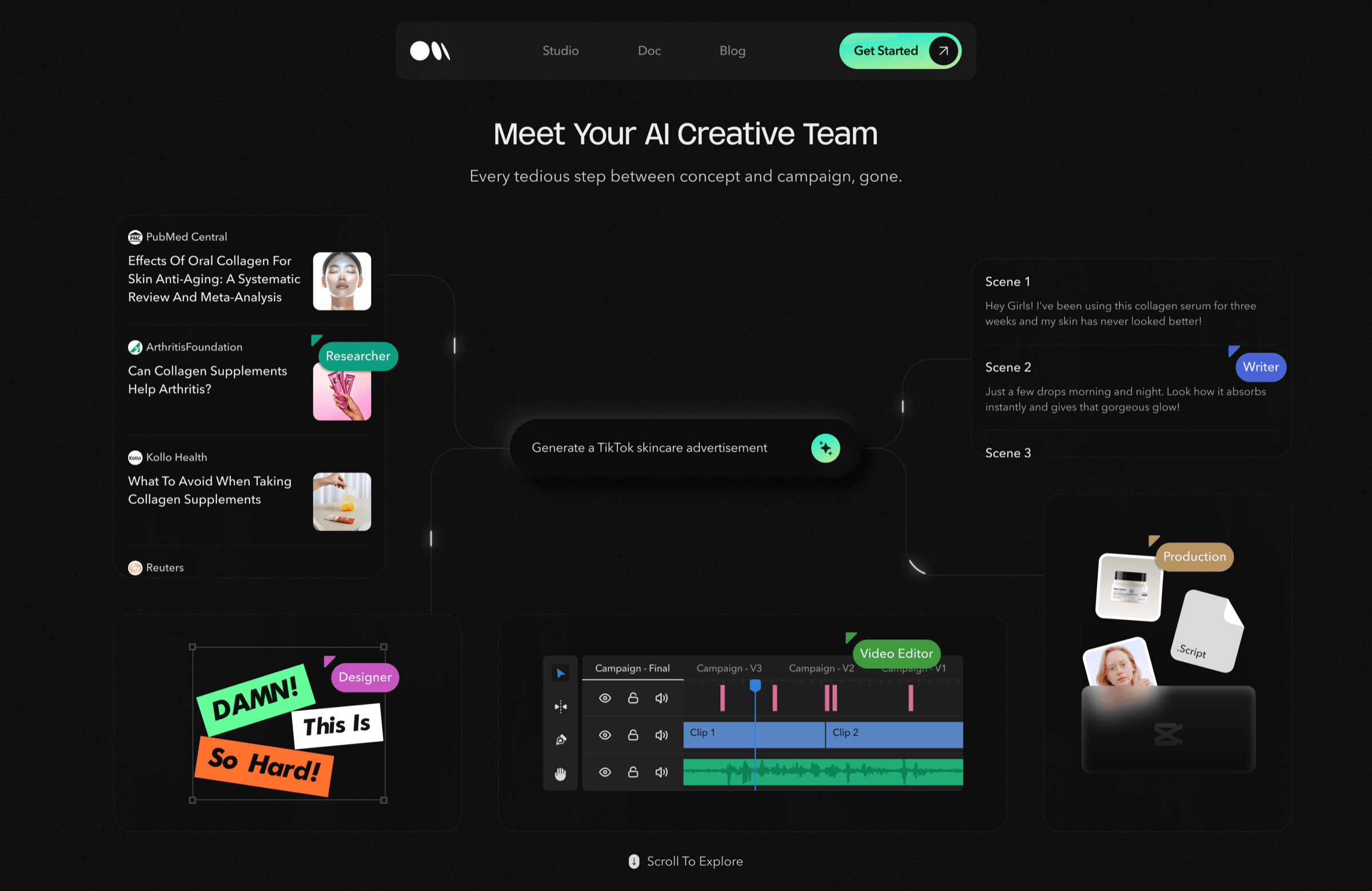 Meet Your AI Creative Team