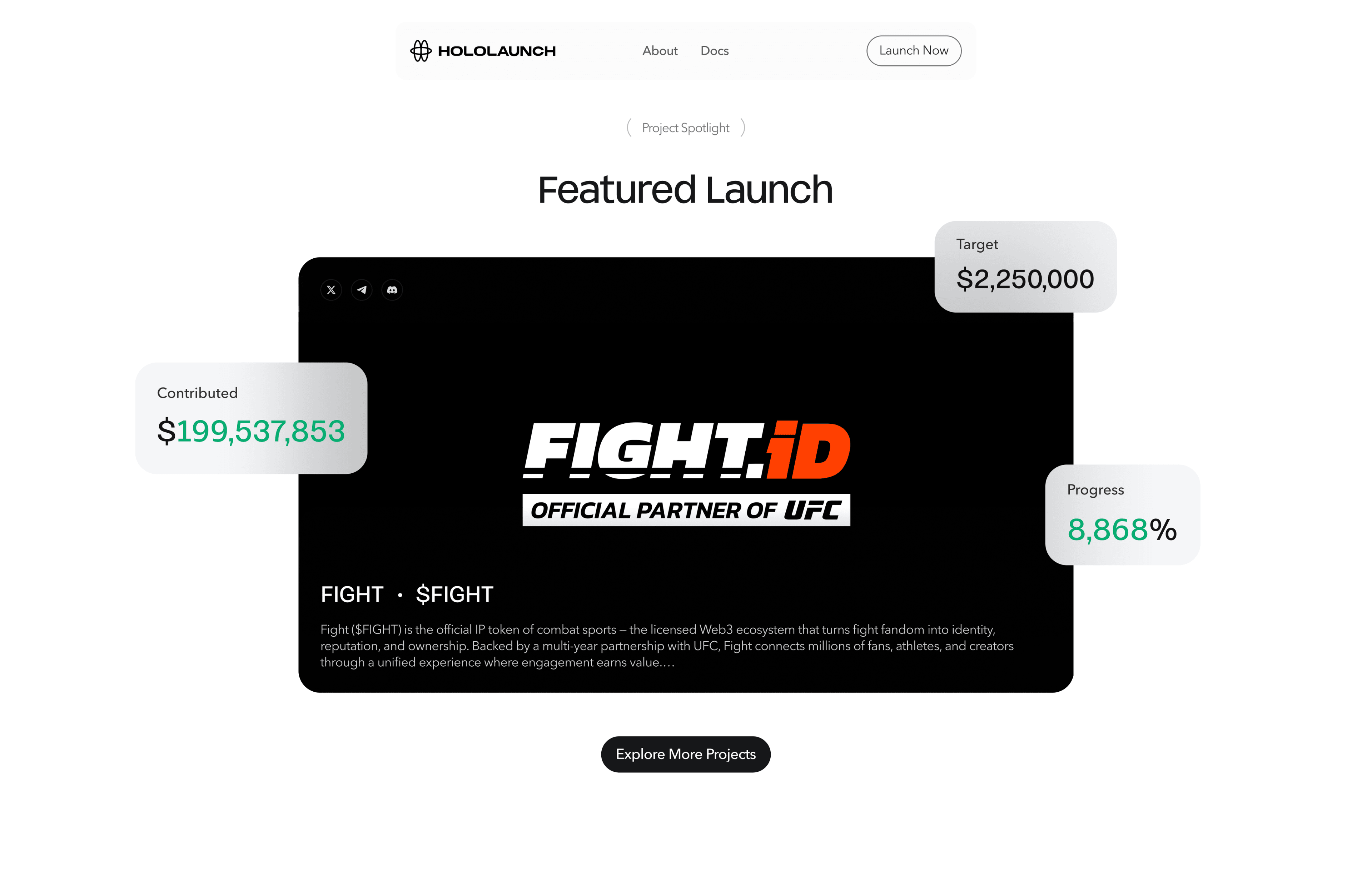 Featured launch spotlight