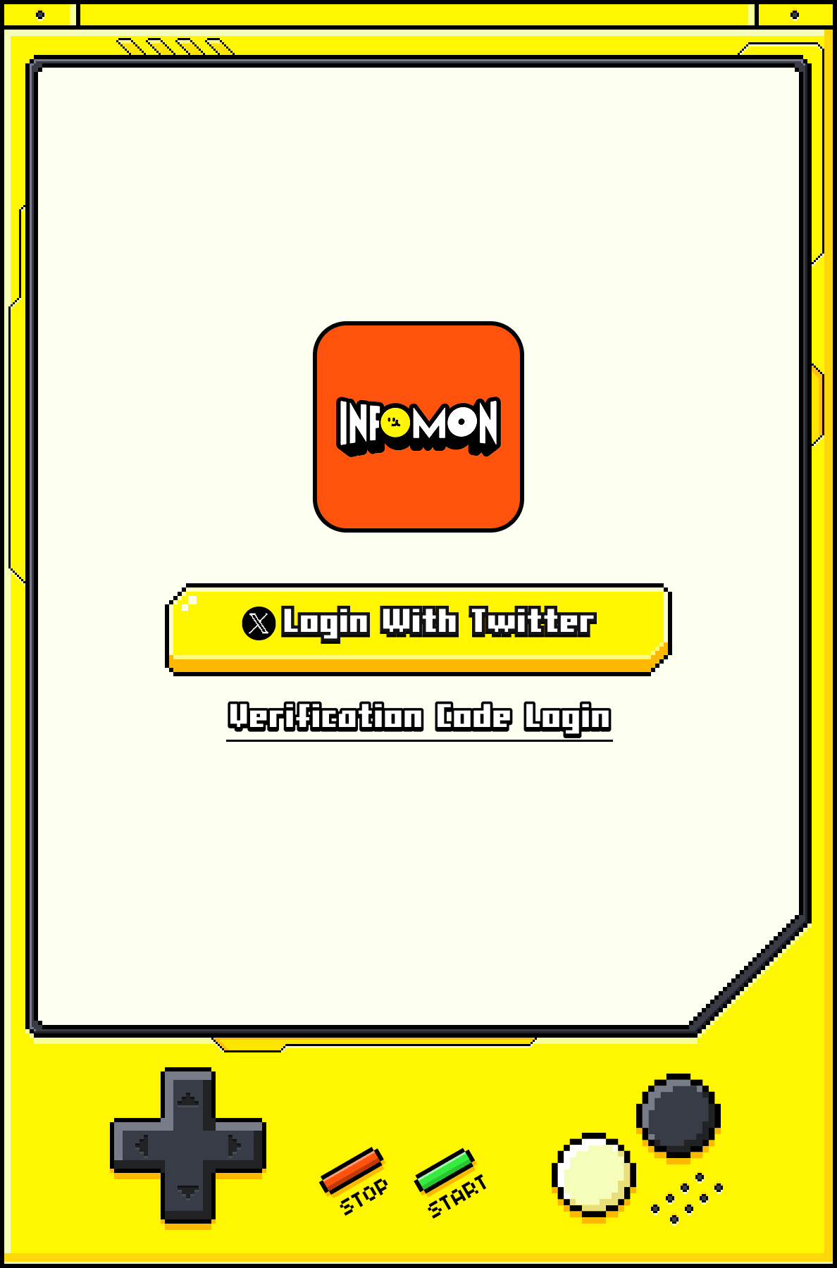 Infomon Game Boy browser extension screen 1