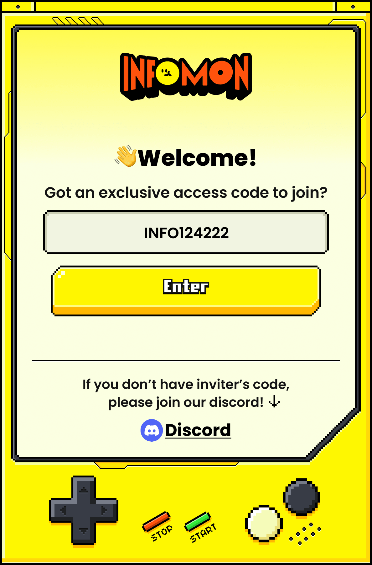 Infomon Game Boy browser extension screen 2