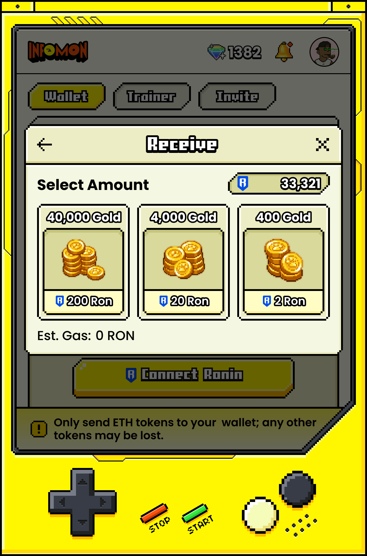 Infomon Game Boy browser extension screen 5