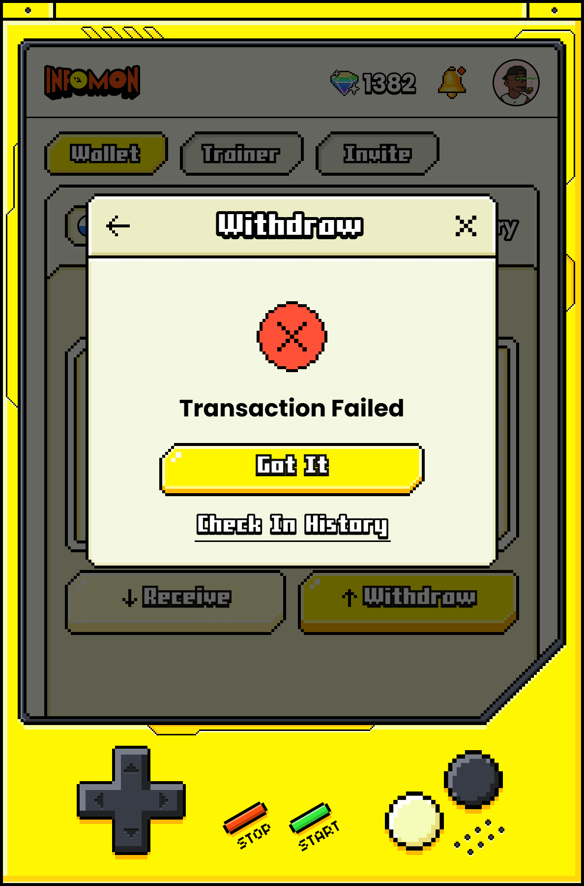 Infomon Game Boy browser extension screen 8
