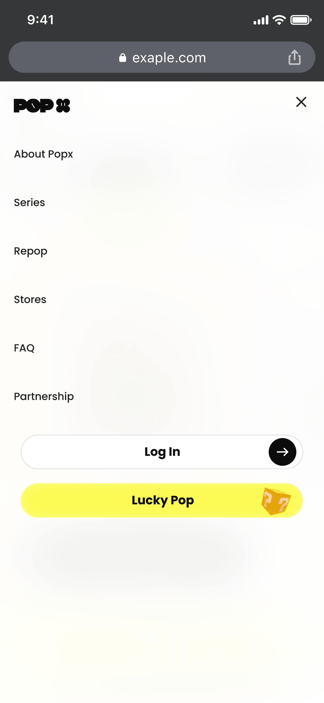 Mobile — navigation
