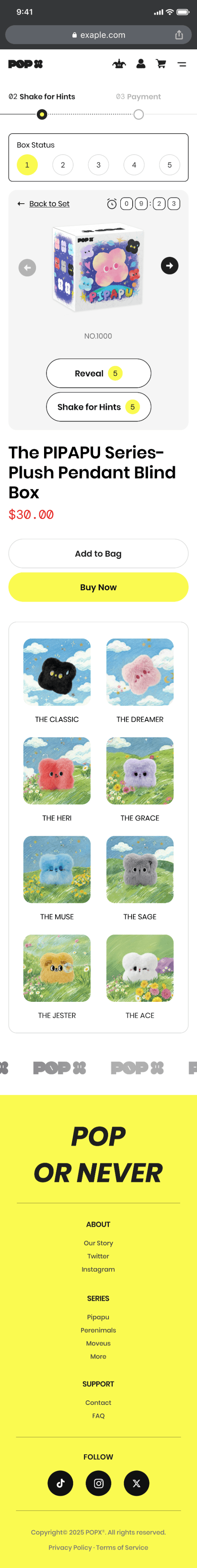 Mobile — Shake for Hints