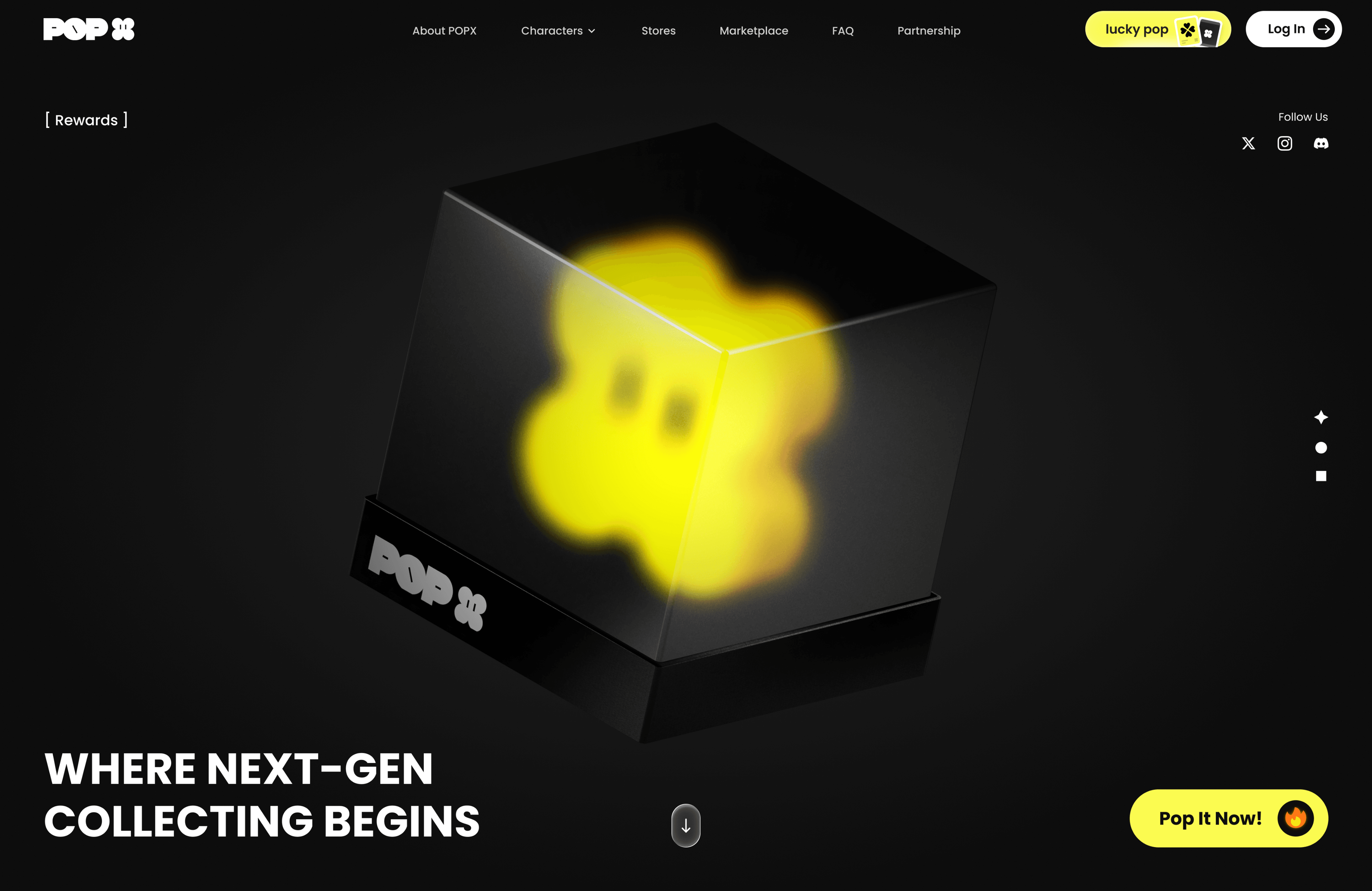 POPX (initial version) — website