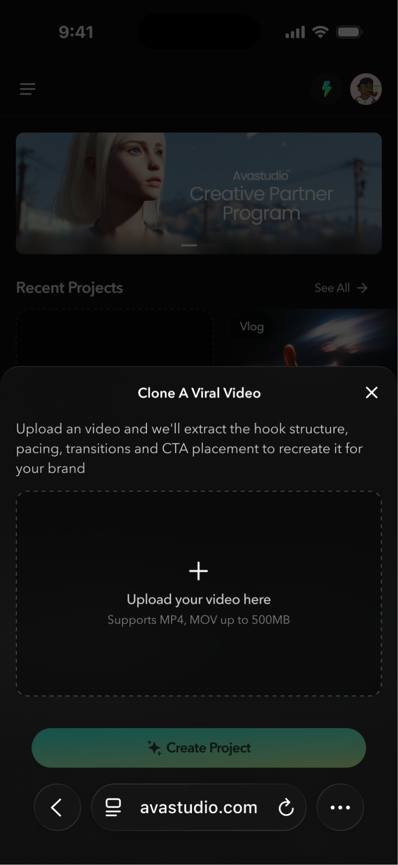 V3 — Mobile Version screen 4